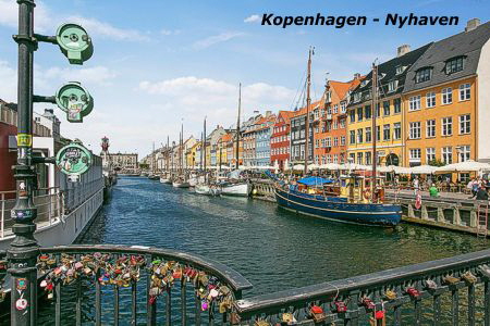 Dänemark Kopenhagen-Nyhaven-1