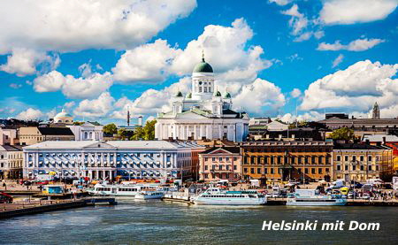 Finnland Helsinki mit Dom-1