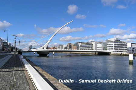 Irland Dublin-Samuel Beckett Bridge-1