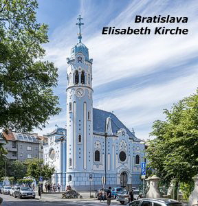Slowakei Bratislava-Elisabeth Kirche-1